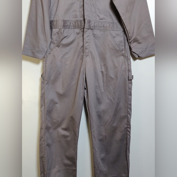 Berne Men's Gray Work Coveralls - Picture 2 of 14